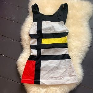 Pret a surf Mondrian workout suft top S